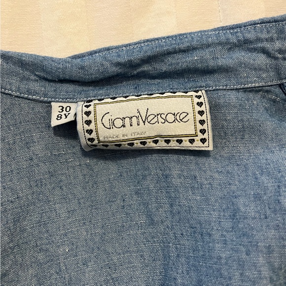 Vintage Gianni Versace blouse for a little girl - Picture 2 of 4